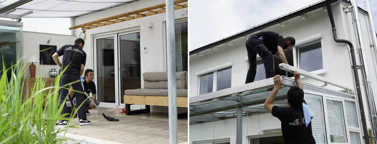 Titelbild: Der Wintergarten und seine Reinigung – Mehr als nur die Putzarbeiten im Anbau