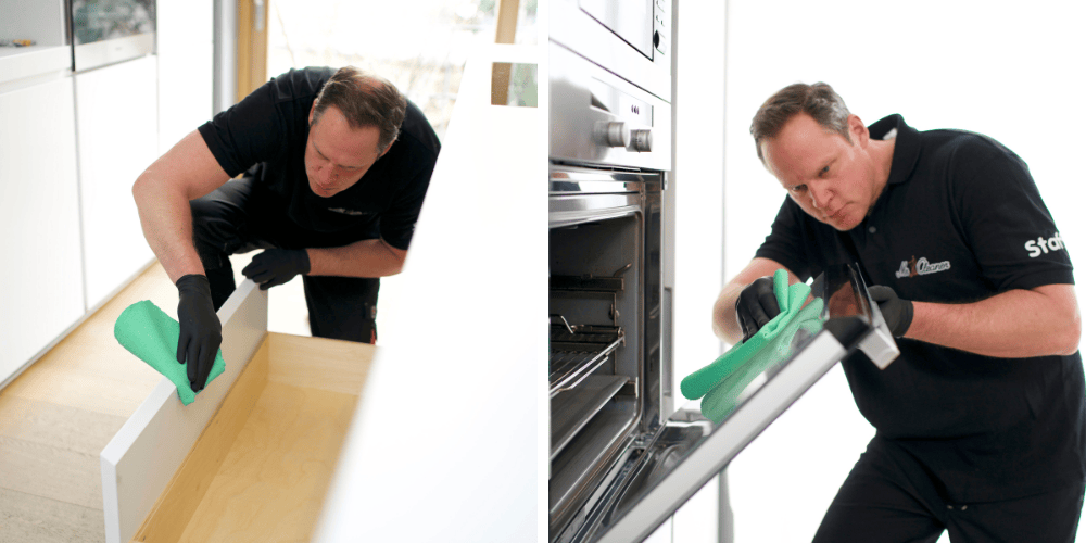 Einsatz unseres Teams bei der Wohnungsreinigung in Genf